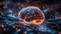 Exploring the intersection of quantum computing and neural networks in advanced algorithms for data analysis. Generative Royalty Free Stock Photo