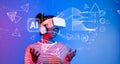 Exploring the Intersection of Virtual Reality and Artificial Intelligence in Modern Data-Driven Technologies XDMCP Royalty Free Stock Photo