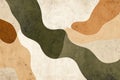 Exploring Intricacies of Abstract Camouflage Patterns in Beautiful Earthy Tones and Textures