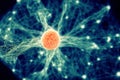 Exploring the intricacies of the cosmic neural network. A journey through the luminous pathways of the mind. AI