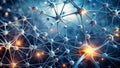 Exploring the Intricate Network of Brain Cell Communication A Minimalist Visualization of Neural Pathways and Nerve