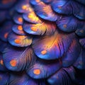 Exploring intricate patterns peacock feathers reveals stunning display iridescent colors and delicate textures captured