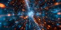 Exploring the intricate realm of quantum computing cyber networks and technological advancements.