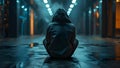 Exploring the Intriguing World of an Anonymous Hacker. Concept Cybersecurity, Hacking Techniques, Royalty Free Stock Photo