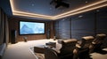 Exploring the Luxurious Comfort of a State-of-the-Art Home Cinema Room