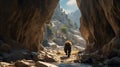 Exploring The Majestic Cave: Unreal Engine 5\'s Hyper-realistic Wildlife Illustrations