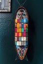 Exploring the Massive Container Ship with Its Load of Containers: A Glimpse into Global Logistics