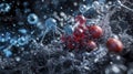 Exploring material science ceramics properties laboratory scientific visualization abstract close-up innovation