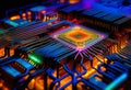 Exploring the Mesmerizing Macro World of a Futuristic Computer Network