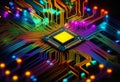 Exploring the Mesmerizing Macro World of a Futuristic Computer Network