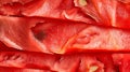 Exploring the Mesmerizing Texture of Watermelon Peel: A Close-up Dive into its Background and Patter