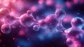 Exploring Molecular Structures in a Vibrant Abstract Space