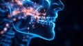 Exploring neural pathways and connections in jaw anatomy through neuro-mapping
