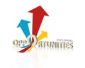 Exploring opportunities Royalty Free Stock Photo