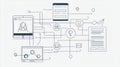 Exploring Optimized Technical Support and Enhancing Customer Service through Innovative Workflow Icons