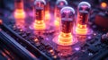 Exploring quantum computing concepts with qubits, superposition, and neural network optimization techniques for advanced Royalty Free Stock Photo