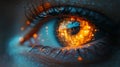 Exploring quantum concepts through the lens of artificial intelligence and neural networks in a visually striking