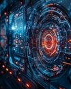 Exploring quantum cryptography and futuristic data interfaces