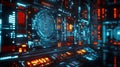 Exploring quantum cryptography through intricate data interfaces and systems
