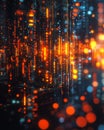 Exploring quantum error detection dynamics with abstract visuals