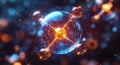 Exploring quantum mechanics with qubits and their interactions in superposition and AI