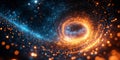 Exploring quantum phenomena like superposition and entanglement in data science and AI