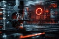 Exploring Quantum Physics Insights Through the Lens of a Computer Screen Illuminated by Red Light