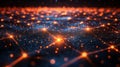 Exploring quantum realms by visualizing qubits, superposition, and entanglement using generative AI Royalty Free Stock Photo