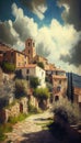 Exploring the Rustic Charm of Corsica\'s Ancient Village Hill