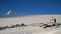 Exploring snowy Wiencke Island in Antarctica.