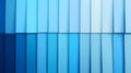 Exploring the Spectrum, A Visual Journey Through Shades of Blue, from Deep Cobalt to Light Azure, Showcasing Divers