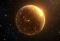 Exploring the Vibrant Landscapes of a Distant, Molten Planet. Generative AI