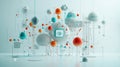 Exploring the Vibrant Spectrum of Optimized Technical Support and Customer Service Workflow Icons in Colorful Designs