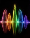 Exploring the Vibrant Waves of the Electromagnetic Spectrum in a Colorful Display of Science