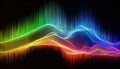 Exploring the Vibrant Waves of the Electromagnetic Spectrum in Dynamic Visual Representation