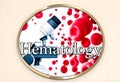 Exploring the Vibrant World of Hematology Through a Microscope and Blood Cells in a Scientific Study Royalty Free Stock Photo