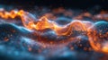 Exploring the Vibrant World of Quantum Mechanics with Colorful Abstract Backgrounds and Tiny Particles