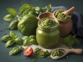 Exploring the Visual Appeal of Pesto.