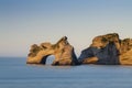 Wharariki beach - Archway islands Royalty Free Stock Photo