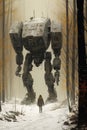 Exploring a Winter Wonderland: A Tale of Man, Giant Robots, and