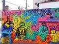 The Joker graffito, Batman alley Brasil