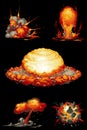 Explosions 02 - 5 Different Shapes of Explosions