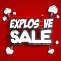 Explosive Sale Royalty Free Stock Photo