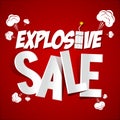 Explosive Sale Royalty Free Stock Photo