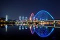 Expo Bridge in Daejeon, Korea.