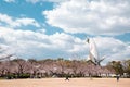 Expo `70 Commemorative Park at spring in Osaka, Japan