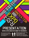 Expo flyer annual event advresting poster