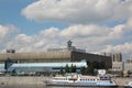 Expocentre and Pleasure boat on Krasnaya Presnya