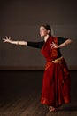 Exponent of Bharat Natyam dance