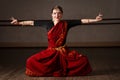 Exponent of Bharat Natyam dance